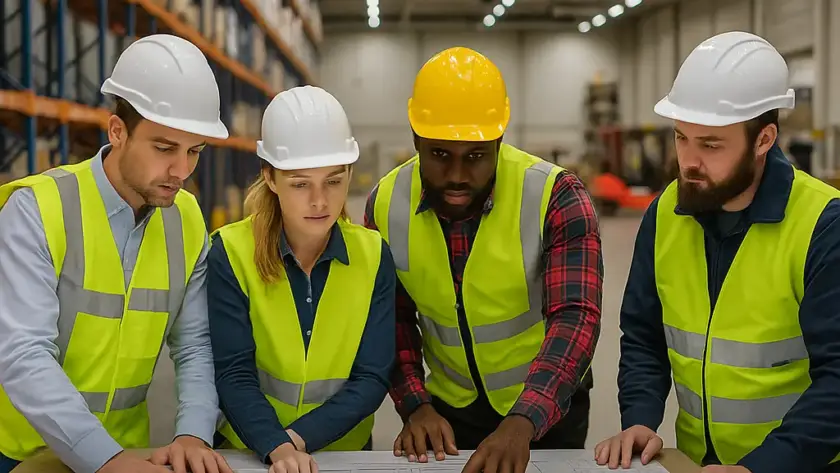 Contractors streamlining operations at a UK logistics hub