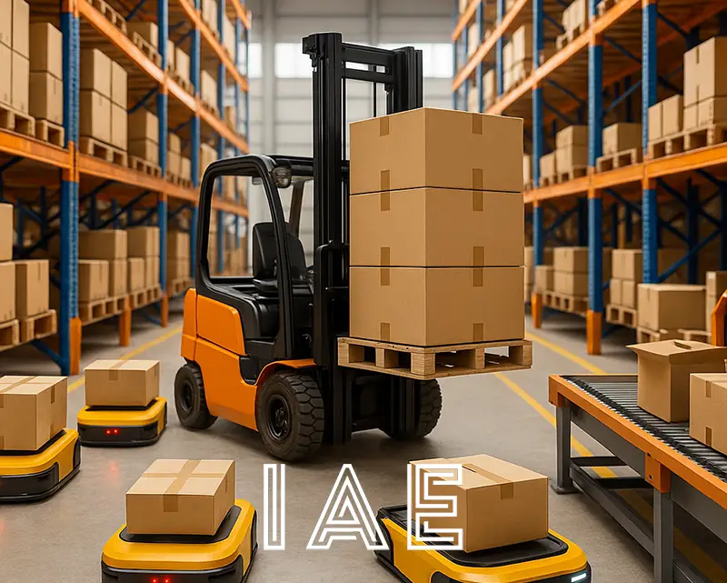 UK warehouse with smart conveyors and scanners improving throughput